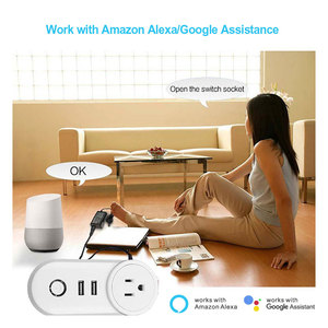 Prix d'usine - Prise intelligente WiFi Tuya - Norme internationale - 10A/16A - Avec 2 ports USB - Prise intelligente avec fonction de programmation - PST-LSPA2 - Product Image 5
