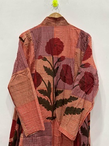 Vestido Midi Bohemio de Algodón, Silueta Fluida en Línea A, Ecológico, Lavable, con Tela Suave - Product Image 4