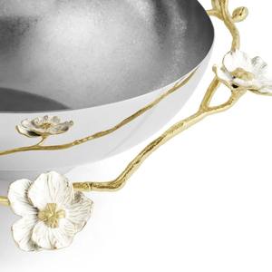 ภาชนะโลหะอินเดียทรงหรูหรา เหมาะสำหรับการเสิร์ฟบนโต๊ะโรงแรม งานเลี้ยงสังสรรค์ในครอบครัว งานแต่งงาน  ชามเสิร์ฟ ราคาขายส่ง - Product Image 3