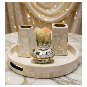 Best Quality Medkhan Traditional Bakhoor Burner with Mother of Pearl Inlay Perfect for Home or Religious Use at Affordable Price - Product Image 5