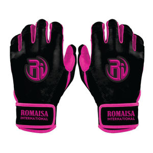 Guantes de Bateo de Béisbol en Oferta, Diseño OEM, Cuero para Softbol, Logotipo Personalizado - Product Image 6