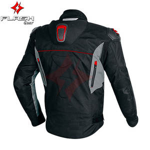 Chaqueta Super Rider con Soporte Dorsal, Chaqueta de Motociclismo para las Cuatro Estaciones, Equipo de Protección para Motociclistas en Todo Clima, para Repartidores - Product Image 2