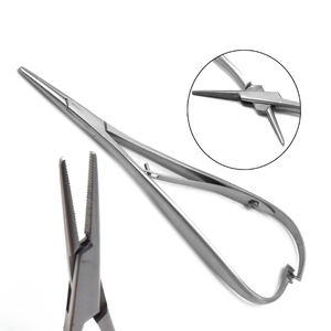 High Performance Mathieu Slim Line Ligature Pliers Needle Holder Narrow Tip Orthodontic Dental Instrument Stainless Steel - Product Image 1