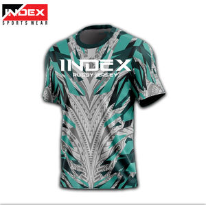 Camiseta de Rugby para Hombre, Sublimación Personalizada, OEM ODM, Jersey de Equipo, Ajuste Atlético, Transpirable, para Entrenamiento y Partido - Product Image 5