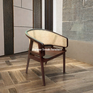 Silla de comedor tapizada con marco de madera, diseño Simple, moderna, gran oferta - Product Image 1