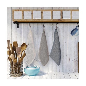 2024 Waffle Weaved Trending Promotional Wedding Souvenir Embroidered <b>Table</b> <b>Kitchen</b> Dinner Golf Dish Towels Party Decorations - Product Image 2