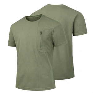 Camiseta de Manga Corta Casual para Hombre, de Secado Rápido, 260g, Corte Holgado, 100% Algodón de Alta Calidad, Camisetas Lisas para Hombre, Peso Pesado - Product Image 6
