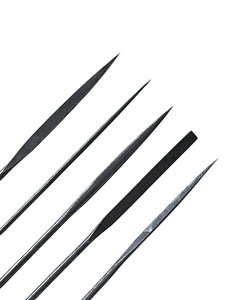 BEST VALUE OEM DIY Set Mix 5 Types Strong 150mm Industrial Jewelry Repair <b>Tools</b> Precision Metal Needle Files Smooth Cut - Product Image 4