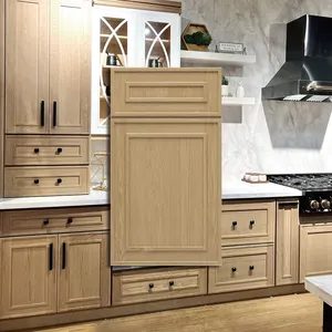 ARTISTIC COLLECTION Rta Kitchen Classical Solid Wood Kitchen Cabinets Sets for Room Furniture Meuble Cuisine