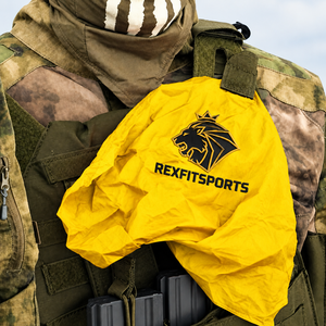 REXFIT SPORTS ผ้าเช็ดทำความสะอาดปืนเพนท์บอลแบบกำหนดเอง ตราสัญลักษณ์ทีม OEM ผู้ผลิตจากปากีสถาน ขายส่งอุปกรณ์กีฬา - Product Image 5
