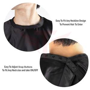 Luxury Custom Logo Eco-Friendly Polyester Waterproof Oversized Salon Barber <b>Hairdressing</b> <b>Cape</b> - Product Image 6