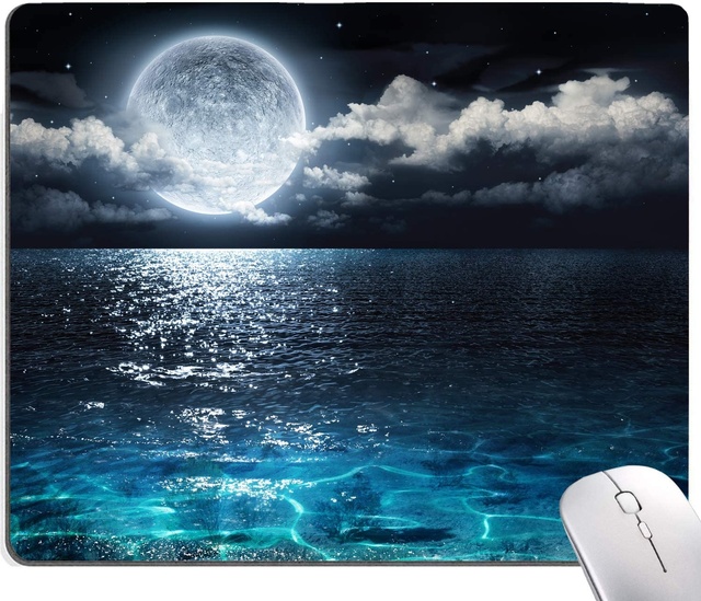 Armanza Mouse Pad, Modern Abstract Mouse Pad, Mouse Mat Square Waterproof Mouse Pad Non-Slip Rubber Base MousePads for Office La
