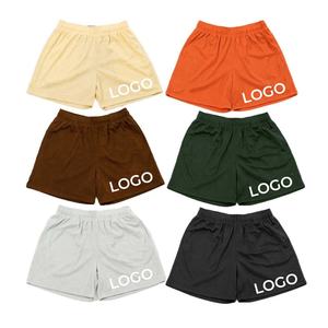 Double <b>Layer</b> Sublimation Mesh Basketball Shorts 100 Percent Polyester Elastic Waist Breathable Gym Sports Custom Blank Men Short - Product Image 1