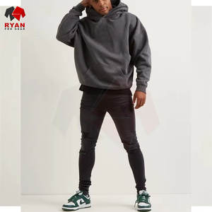 Sudadera con capucha para hombre, diseño liso, tela cómoda, ropa informal y deportiva, transpirable - Product Image 4