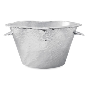 Prime Quality Aluminum Antique Shape Wine Cooler Silver Finished Champagne Metal Ice Bucket With Scoop For Parties Decoration - Product Image 1