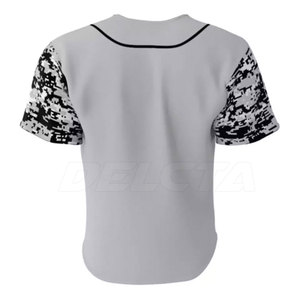 เสื้อผ้าสำหรับฝึกซ้อมเสื้อเบสบอลสินค้ามาใหม่เสื้อเจอร์ซีย์เบสบอลผลิตตามสั่งวัสดุที่ทนทาน - Product Image 6