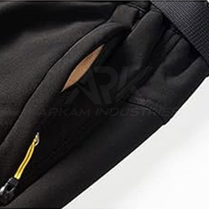 Ensemble veste et pantalon softshell de haute qualité, ensemble veste et pantalon softshell élégant avec doublure chaude - Product Image 6