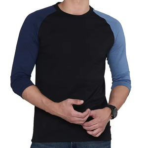เสื้อยืดโอเวอร์ไซส์ผู้ชายสั่งทำขายส่ง พิมพ์โลโก้ ผ้าฝ้าย 100% แขนเสื้อแบบแร็กแลน เสื้อยืดไซส์ใหญ่พิเศษ ทรงหลวม - Product Image 1