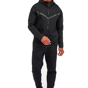 Conjunto Deportivo con Capucha para Hombre Taizen Sports TZ-1010, Color Personalizado, Forro Polar Térmico, Ropa Deportiva Informal de Invierno, Sudadera de Dos Piezas - Product Image 4