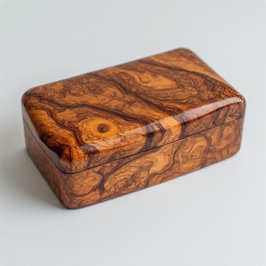 Étui à cigares en bois finition noyer premium, conçu pour un rangement élégant et une protection de voyage sécurisée des cigares fins - Product Image 1