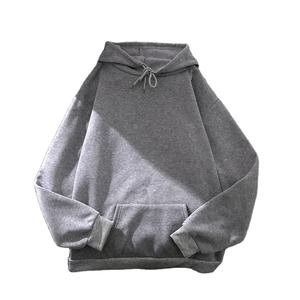 2025 Sudadera con capucha para hombres y mujeres Color sólido 100% algodón en blanco logotipo personalizable bordado Puff impresión lote compatible - Product Image 4