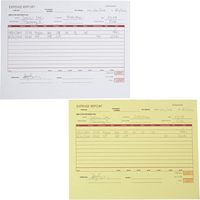 Papier continu autocopiant pour ordinateur, 9,5 x 11 pouces, 3 feuillets perforés, pour imprimante matricielle, blanc/jaune/rose