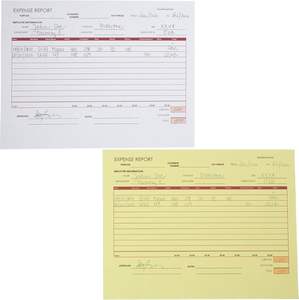 Papier continu autocopiant pour ordinateur, 9,5 x 11 pouces, 3 feuillets perforés, pour imprimante matricielle, blanc/jaune/rose - Product Image 4