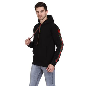 Sweat-shirt à capuche pour homme, streetwear de haute qualité, personnalisable, en coton molletonné, mélange polyester/coton, décontracté, pour l'hiver - Product Image 1