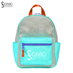 Bolsa de lona de lujo Cheer Dream, lona de fin de semana con bordado de purpurina, cierre de cremallera, estilo deportivo e informal - Product Image 1