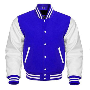 Chaqueta Varsity de Forro Polar para Invierno, al por Mayor, para Hombre y Mujer, Tallas Grandes, Colores y Logotipos Personalizables, Diseño Frontal, Precio Razonable - Product Image 1