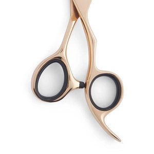 Tijeras de Corte de Pelo Profesionales de Primera Calidad en Oro Rosa con Cuchillas de Acero Inoxidable Ultra Afiladas para Salón, Barbería y Uso Doméstico - Product Image 3