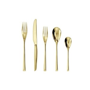 Couverts en métal pour une présentation artistique de la table, conçus pour favoriser des occasions de repas élégantes et une élégance durable à la maison - Product Image 3