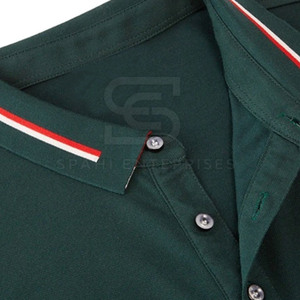 Chemises polo haut de gamme avec tissu doux et coupe confortable, idéales pour les tenues décontractées, les vêtements de bureau et le style de mode quotidien. - Product Image 4