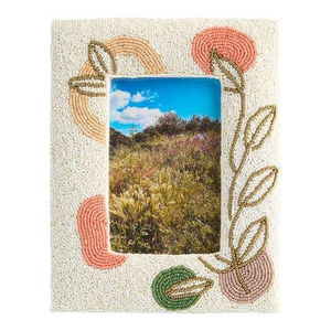 New style Handmade costom Beaded Photo <b>Frame</b> for Wedding Gifts Beaded <b>Embroidery</b> Photo <b>Frame</b> Seed Beads - Product Image 4