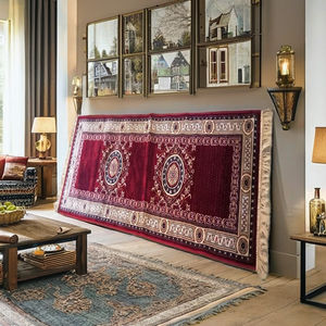 พรมใยโพลีเอสเตอร์ผสมฝ้ายทันสมัยรักษ์โลก ผลิตด้วยเครื่องจักร ปักด้วยมือ ขนตัดแบบถักทอ กันลื่น ป้องกันแบคทีเรีย เหมาะสำหรับสัตว์เลี้ยง - Product Image 3