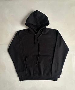 Sweat à capuche en polaire 100 % polyester épais pour homme, coupe classique, anti-boulochage, avec poche, vêtement de sport d'hiver, haut décontracté d'extérieur, logo frontal - Product Image 4
