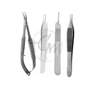 Juego completo de instrumentos oftalmológicos de acero inoxidable para el cuidado ocular, set quirúrgico para operaciones de cataratas, procedimientos médicos hospitalarios - Product Image 2