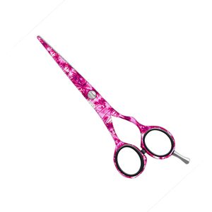 Tijeras de Peluquería OEM de Acero Inoxidable con Diseño de Palma Rosa, Tijeras Ergonómicas para Peluquería, Herramientas de Estilismo para Salón - Product Image 3