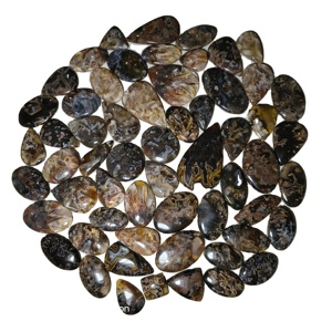 Cabujón de Ágata Natural al por Mayor, Piedra Preciosa Suelta en Forma Mixta, Pulida, 20-45 mm, 8-12 g - Product Image 3