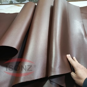 Cuir véritable brun, cuir croûte, cuir nappa, cuir de vachette fini et cuir pleine fleur personnalisé par ISONZ - Product Image 1