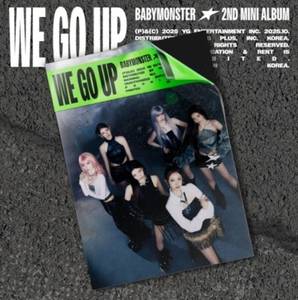 BABYMONSTER มินิอัลบั้มชุดที่ 2 [WE GO UP] รุ่น WE เวอร์ชั่น วงไอดอลเกาหลี อัลบั้มของแท้ ของสะสม ซีดี ของขวัญสำหรับแฟนคลับ ฟรีของแถม ป๊อป - Product Image 1
