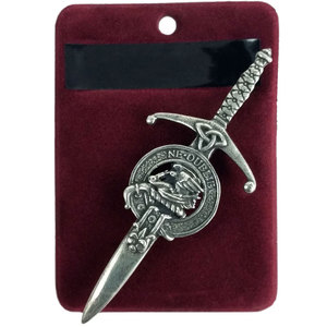 Pin para Kilt con Escudo del Clan Graham - Pin para Kilt con Temática Gaélica - Ne Oublie - Pins Decorativos Tradicionales del Clan Escocés 2026 - Product Image 1