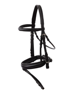 Brida de Cuero Genuino Premium para Carreras de Caballos, Ajustable, Acolchada, Duradera, para Equitación, Marca SPALL JP SPORTS, para Entrenamiento - Product Image 1