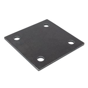 Placa de base metálica resistente para instalación de soporte de maquinaria industrial - Product Image 5