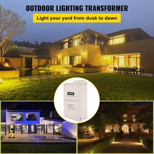 300 Watt per illuminazione paesaggistica esterna trasformatore piscina/Spa percorso luce LED compatibile Multi-Tap 12/13/14V AC resistente alle intemperie - Product Image 2