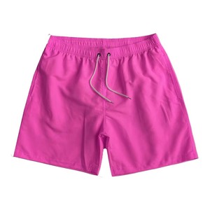 <b>Men's</b> Solid <b>Green</b> Quick Dry Drawstring <b>Shorts</b> Casual Mid Waist <b>Short</b> <b>Shorts</b> Polyester Fabric Woven Plain Dyed Style OEM ODM - Product Image 2