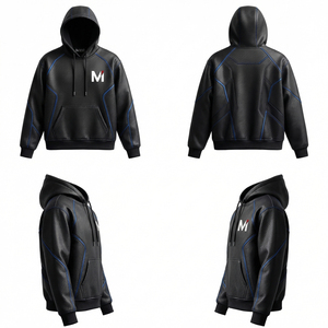 3D Full Print Sublimated 100% Cotton Winter Hoodie Custom Graphic Design Streetwear <b>Pullover</b> <b>Men</b> Fleece Sweatshirt Factory - Product Image 6