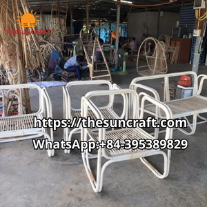 Conjunto de Sofás y Sillas de Ratán para Exteriores, Diseño Seccional, Altura Ajustable, Muebles Cómodos para Sala de Estar - Product Image 2