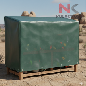 Multi Purpose Backyard Storage Cover Sheet Waterproof Outdoor Equipment Protection Cover Heavy Duty Tarpaulin Protection Sheet - Product Image 5