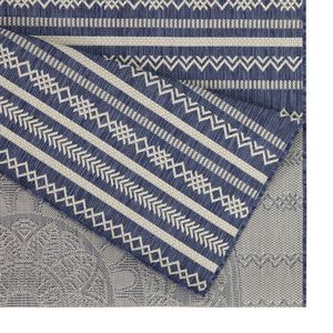 Sunshine GC_HAR2016 Blu 7 piedi 10 pollici X 10 piedi 3 pollici Set di Tappeti per Interni/Esterni - Product Image 4